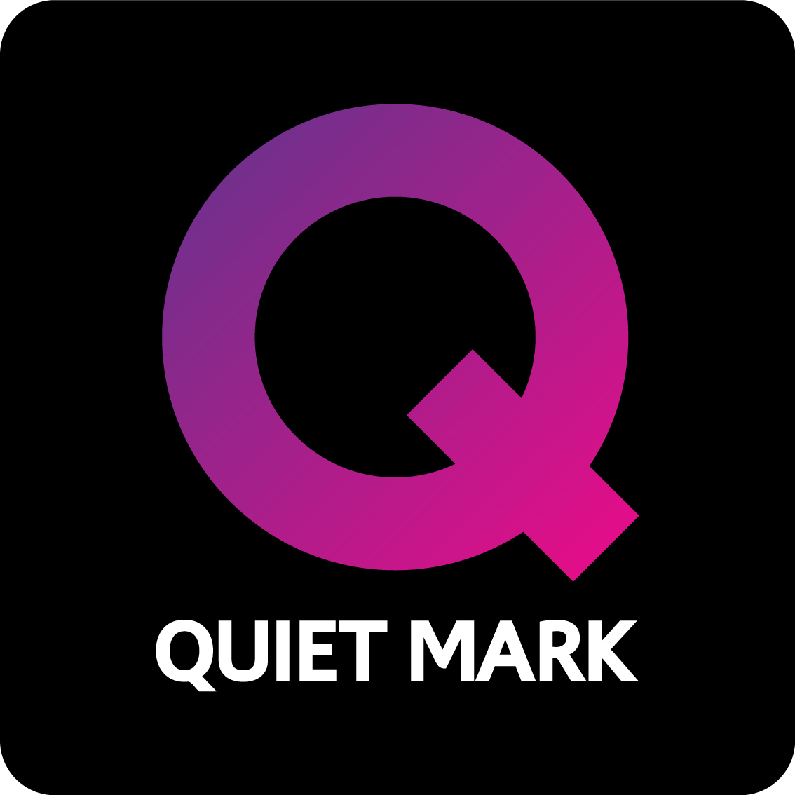 Quiet mark logo